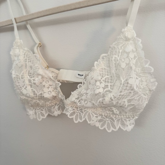 AERIE show off lace triangle bra bralette - NWOT - Picture 3 of 5